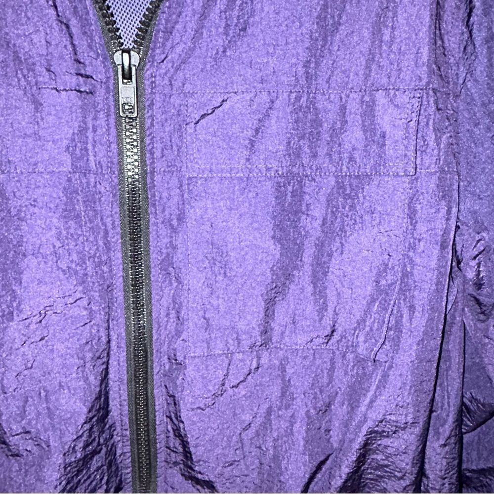 Asos Zip Front Windbreaker Style Tall Long Lightweight Jacket - Picture 7 of 7